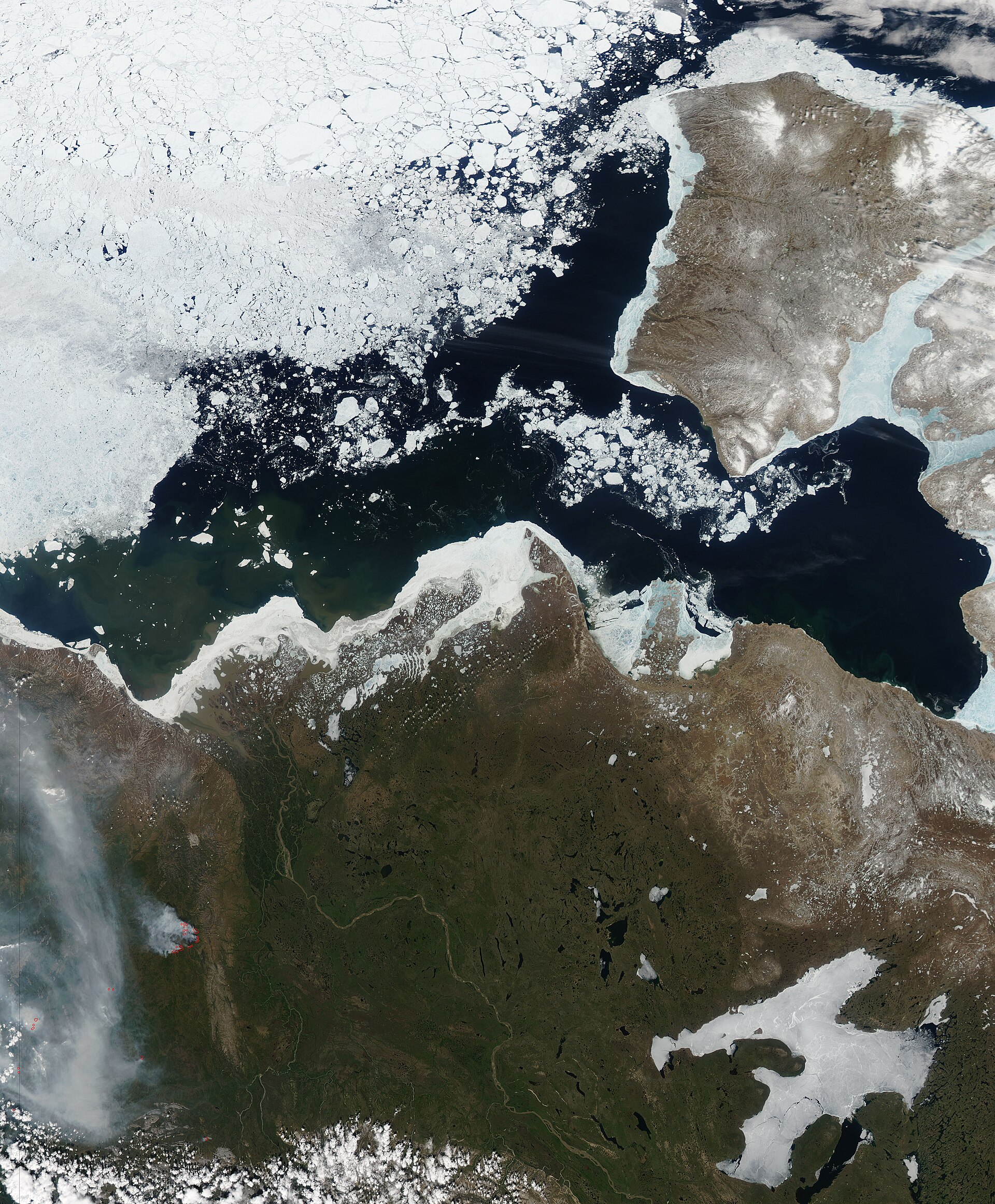 Die Rolle Kanadas — illustrative Arctic photograph